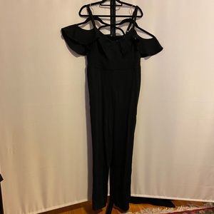 NWTTorrid WideLeg Coldshoulder Ponte Jumpsuit Sz16
